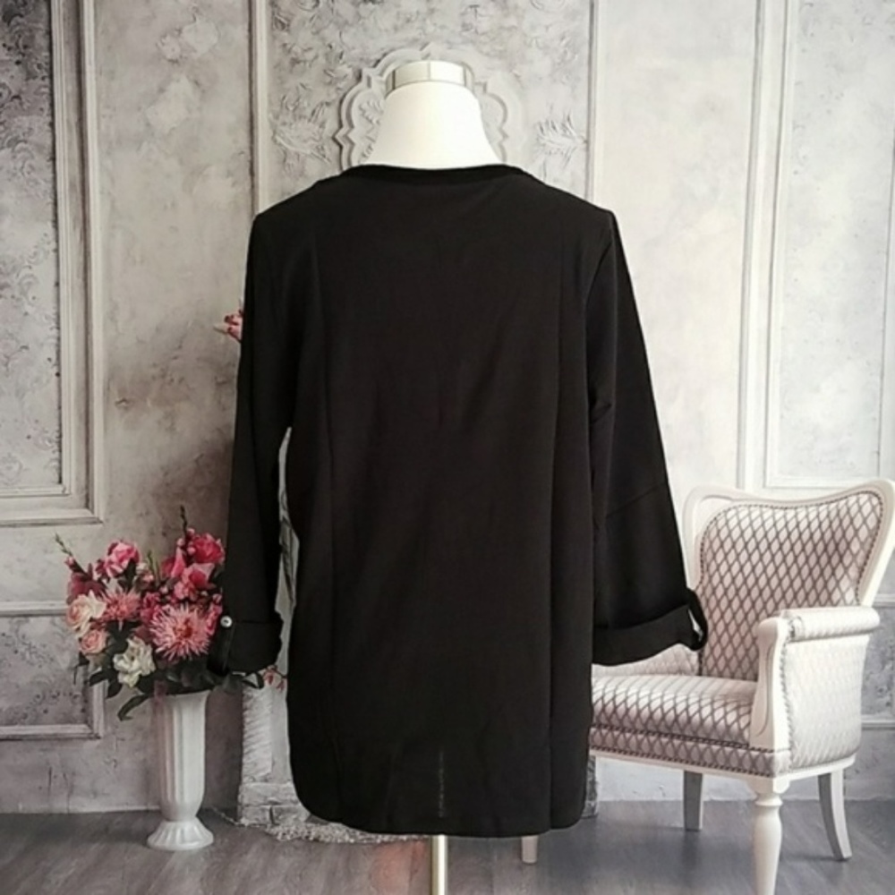 Kim Rogers Women's Blouse Plus Size 1X 2X - Picture 5 of 5